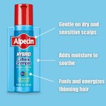 شامپو ضد ریزش و آبرسان آلپسین Alpecin Hybrid Caffeine حجم 250 میل - Image 3