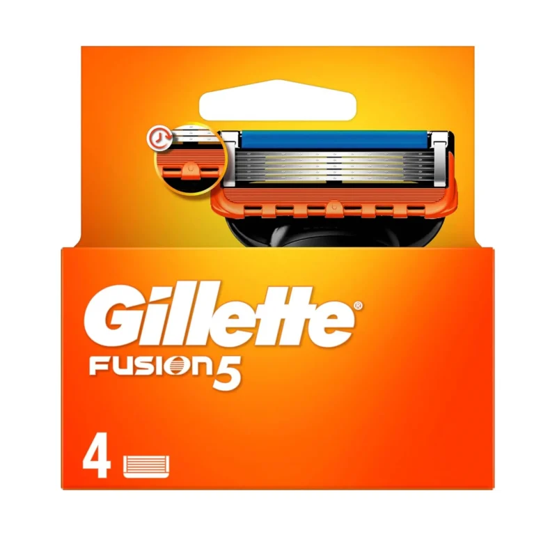 تیغ یدک خودتراش ژیلت Gillette مدل FUSION 5 تعداد 4 عددی - Image 1
