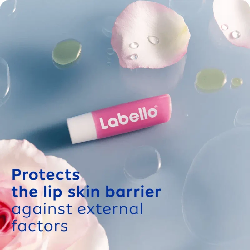 بالم لب مرطوب‌کننده و صورتی‌کننده لابلو Labello Soft Rosé حاوی شی باتر و ویتامین E وزن 4.8 گرم - Image 3