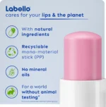 بالم لب مرطوب‌کننده و صورتی‌کننده لابلو Labello Soft Rosé حاوی شی باتر و ویتامین E وزن 4.8 گرم - Image 4