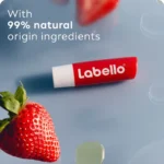 بالم لب مرطوب‌کننده و رنگی لابلو Labello Strawberry Shine با رایحه توت‌فرنگی و رنگ قرمز ملایم وزن 4.8 گرم - Image 5