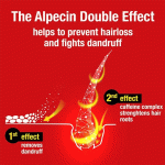 شامپو ضد ریزش و ضد شوره آلپسین Alpecin Double Effect caffeine حجم 200 میل - Image 2