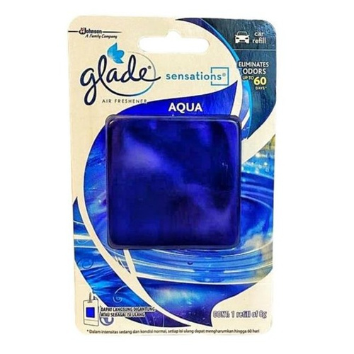 image_1VvkMld خوشبو کننده هوا گلید glade مدل کارتی آویز مدل AQUA - Image 1