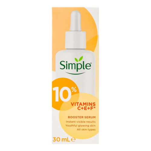 image_21U83od سرم ویتامینه C+E+F روشن کننده سیمپل 10 % حجم 30میل - Image 1