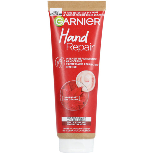 image_24cRXGZ کرم مغذی و ترمیم کننده دست گارنیر Garnier مناسب پوست خیلی خشک حجم 100 میل - Image 1