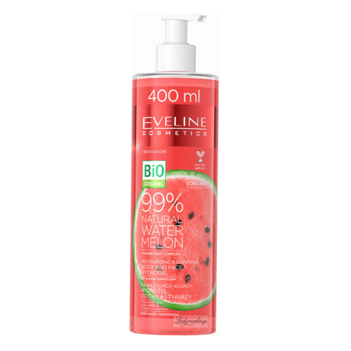 image_2XDvb1C ژل آبرسان و تسکین دهنده بدن و صورت هندوانه اولاین EVELINE - Image 1