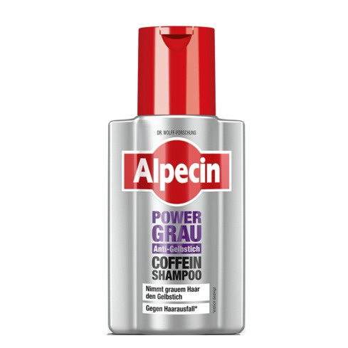 image_2iKCnEb شامپو ضدریزش موهای سفید و خاکستری آلپسین Alpecin مدل Power Grau حجم 200 میل - Image 1