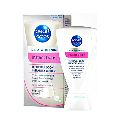 image_3js0lOK خمیر دندان سفید کننده پرل دراپس Pearl Drops مدل Instant Boost حجم 50 میل - Image 1