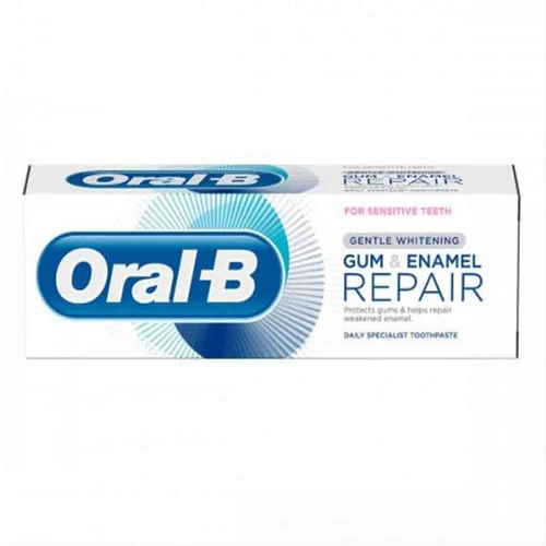 image_3zVwZc7 خمیردندان اورال بی مدلGUM and ENAMEL(gentle whitening) سفید کننده قوی و جوانساز لثه حجم 75 - Image 1