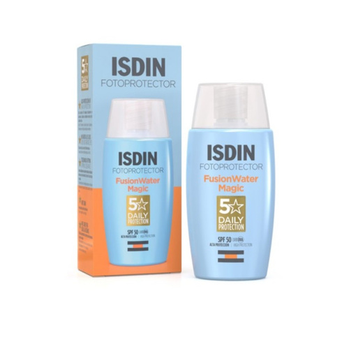 image_5bgojVY کرم ضد آفتاب بی رنگ ایزدین فیوژن واتر SPF50 حجم 50 میل - Image 1