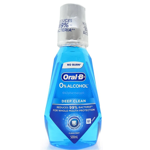image_7zDy1oa دهانشویه بدون الکل اورال بی Oral-B مدل Deep Clean حجم 250 میل - Image 1