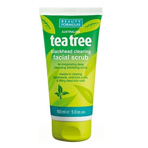 image_8hfqL3A اسکراب لایه بردار صورت بیوتی فرمولاز مدل Tea tree حجم150میل - Image 1