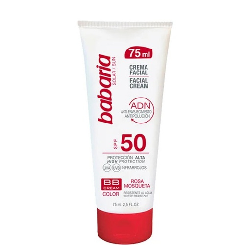 image_9YavCl0 کرم ضد آفتاب باباریا (BB کرم) مدل رزا مناسب انواع پوست حجم 75 میل - Image 1