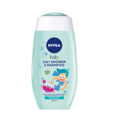 image_9x1Z8cb ژل دوش، شامپو و نرم کننده رایحه سیب کودکان 3 در 1 NIVEA آلمان حجم 250 - Image 1