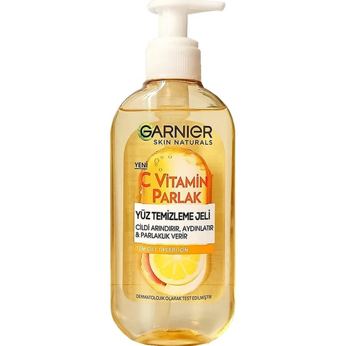 image_AvmcJEf ژل شستشوی صورت گارنیر Garnier مدل ویتامین C حجم200میل - Image 1