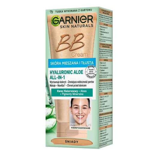 image_BNuXJDE بی بی کرم گارنیر مدل Hyaluronic aloe | garnier - Image 1