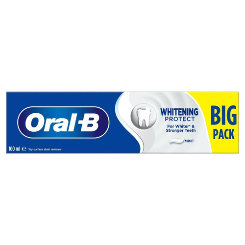 image_BnKWcJP خمیر دندان سفید کننده اورال بی oreal-B با عصاره نعنا حجم 100 میل - Image 1