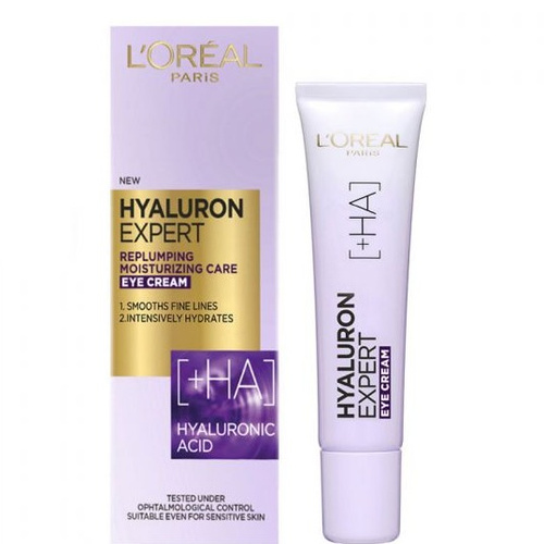 image_ETzy9HJ کرم دور چشم ضد چروک لورال LOREAL مدل HYALURON EXPERT - Image 1