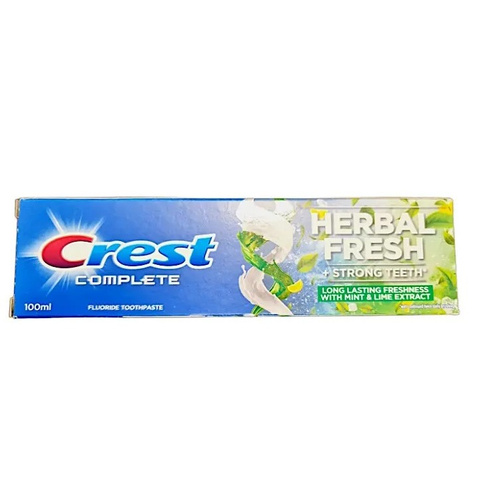 image_H2aWESa خمیر دندان کرست Crest مدل Herbal Fresh حاوی عصاره های گیاهی حجم 100 میل - Image 1