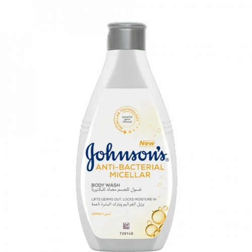 image_HLHArRx شامپو بدن جانسون Johnson مدل Anti Bacterial Micellar حاوی عصاره لیمو حجم 250 میل - Image 1