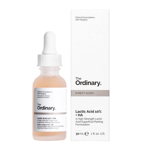 image_IaQ2PSA سرم لایه بردار اوردینری Ordinary مدل لاکتیک اسید 10% و هیالورونیک اسید حجم 30 میل - Image 1