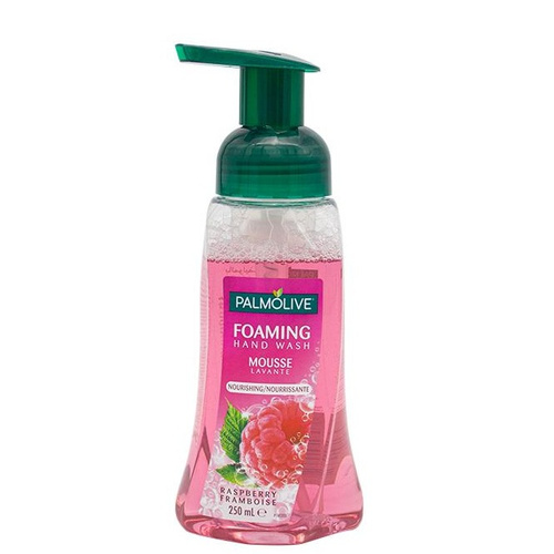 image_JMfL5Zd فوم دستشویی پالمولیو Palmolive با رایحه تمشک حجم 250 میل - Image 1