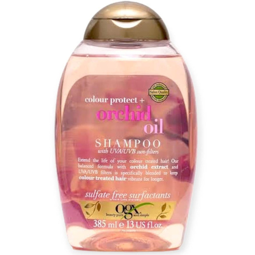 image_JVhLm40 شامپو مراقبت از رنگ موی او جی ایکس Ogx حاوی روغن ارکیده Orchid Oil حجم 385 میل - Image 1