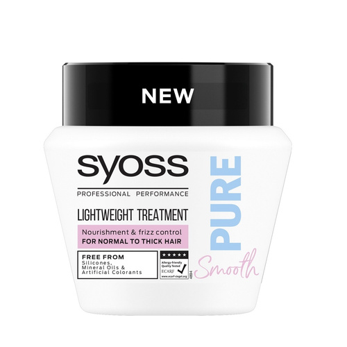 image_MAZ8QHz ماسک مو سایوس Syoss مدل Pure حجم 300 میل - Image 1