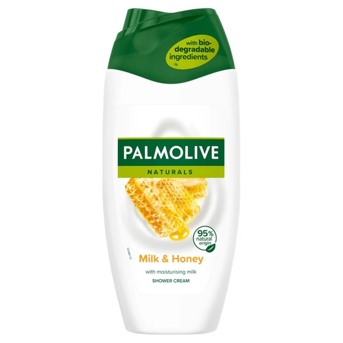 image_OpQowRg شامپو بدن شیر و عسل پالمولیو Palmolive حجم 250 میل - Image 1
