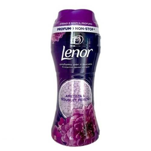 image_PaXOoIH دانه خوشبو کننده و نرم کننده لباس لنور Lenor با رایحه گل حجم 210 گرم - Image 1