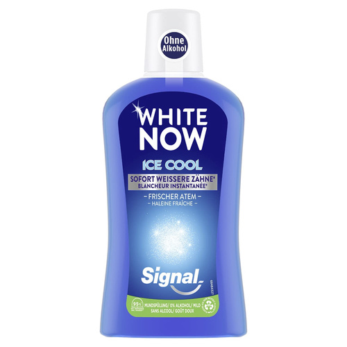 image_RQiBC8b دهانشویه سیگنال Signal سفید کننده مدل white now ice cool - Image 1