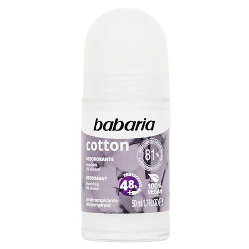 image_UkrS2YC مام رول ضد تعریق بانوان باباریا Babaria مدل Cotton حجم 50 میل - Image 1