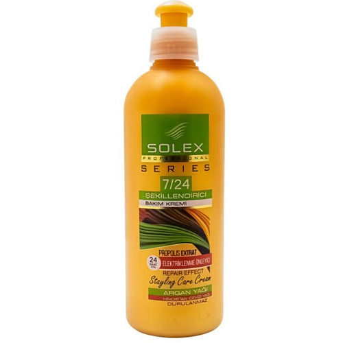 image_VPYmZ8O کرم مو سولکس Solex مدل Onarici Etki حاوی عصاره بره موم، روغن آرگان و نارگیل حجم 300 میل - Image 1