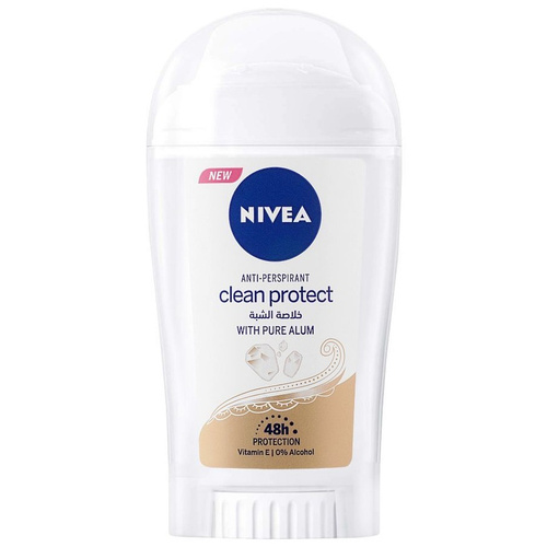 image_XEhuqNU مام ضد تعریق زنانه نیوا Nivea مدل Clean Protect حجم 40میل - Image 1