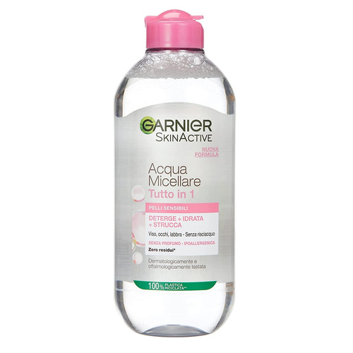 image_ZKSsb7T میسلار واتر ضد حساسیت گارنیر Garnier مناسب پوست حساس Tutto in 1 - Image 1