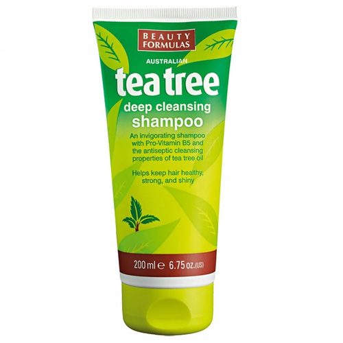 image_au4CG81 شامپو مو بیوتی فرمولاز Beuty Formulas مدل tea tree حاوی چای سبز - Image 1