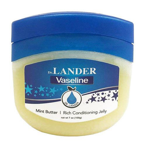 image_awugg71 کرم وازلین دکتر لندر Vaseline حاوی کره نعنا حجم 100 گرم - Image 1