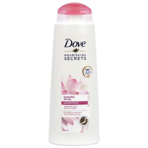 image_cNk39XE شامپو مو داو Dove حاوی عصاره گل نیلوفر صورتی حجم 250 میل - Image 1