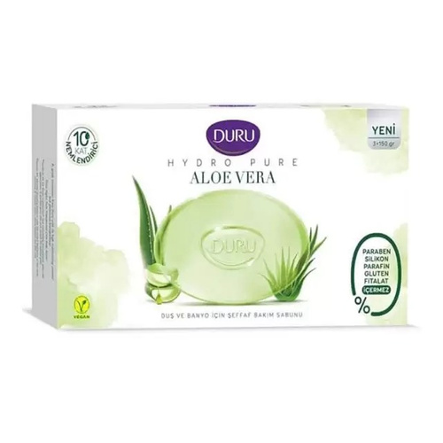 image_d7BYLGL صابون آبرسان دورو Duru حاوی عصاره آلوئه ورا بسته 3 عددی حجم 450 گرم - Image 1