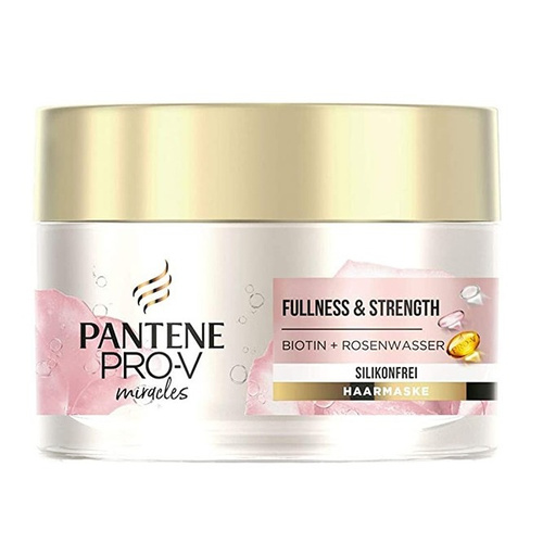 image_f9FIed4 ماسک مو پنتن مدل Fullness & Strenght حاوی بیوتین و رز واتر - Image 1