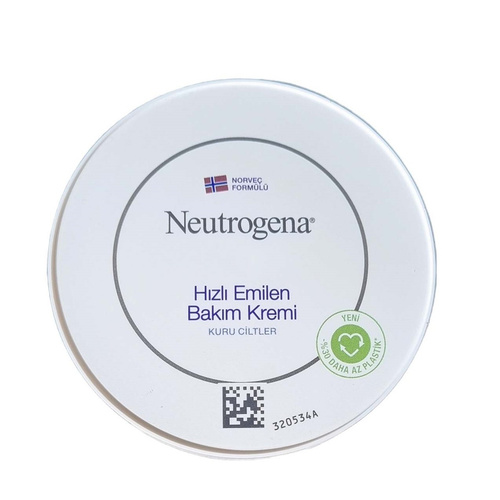 image_fnx4aSB کرم تغذیه و مرطوب کننده نوتروژینا Neutrogena مناسب پوست خشک حجم 200 میل - Image 1