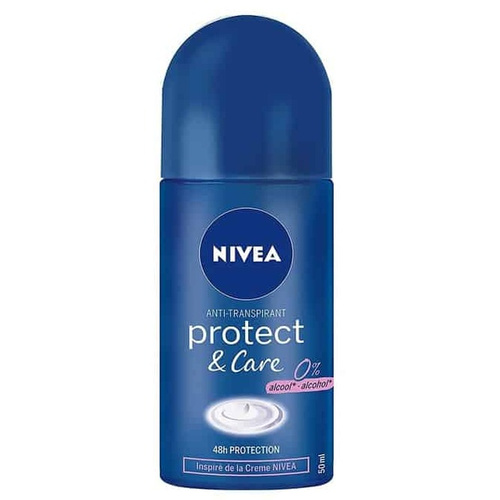 image_ftQ0JUU مام رول ضد تعریق زنانه نیوا Nivea مدل Protect & Care حجم 50 میل - Image 1