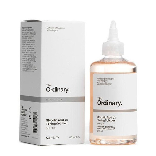 The Ordinary Glycolic Acid 7 Percent Toning Solution 240ml تونر لایه بردار و روشن کننده صورت اوردینری گلیکولیک اسید Ordinary Glycolic Acid 7% حجم 240 میل - Image 1
