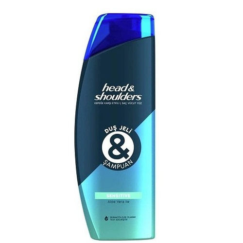 image_i4pmUrl شامپو سر و بدن هد اند شولدرز مدل SENSITIVE حجم 360 میل head and shoulders - Image 1