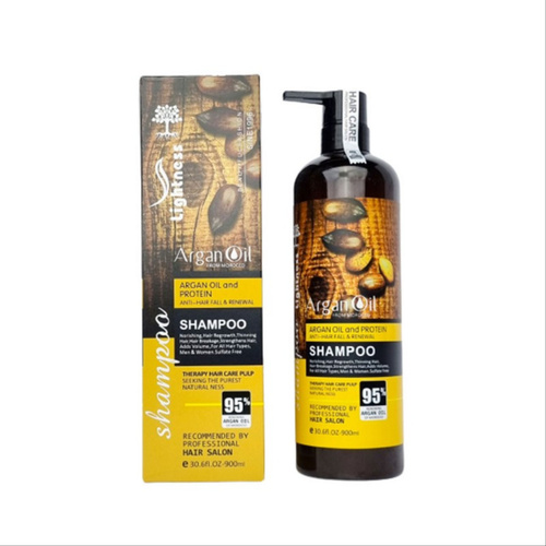 image_iqz9k8n شامپو لایتنس Lightness بدون سولفات آرگان و پروتئین 900 میل - Image 1