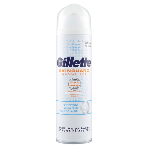image_kOr6gtW فوم اصلاح مردانه ژیلت Gillette مناسب پوست حساس حجم 250 میل - Image 1
