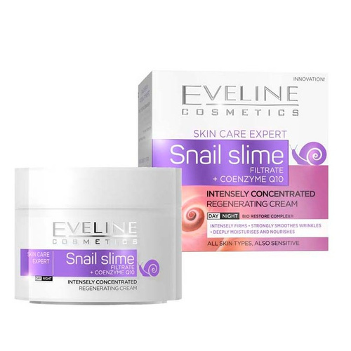 image_pSBenrH کرم بازسازی کننده حلزون اولاین Eveline مدل Snail Slime حجم 50 میل - Image 1