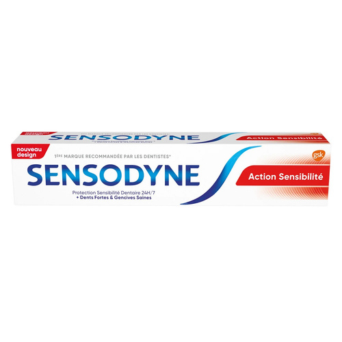 image_rKDSZLn خمیر دندان سنسوداین Sensodyne مدل Action sensibilite حجم 75 میل - Image 1