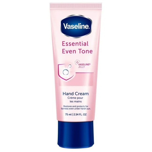 image_rxuhbSi کرم مرطوب کننده دست وازلین Vaseline مدل Essential Even Tone حجم 75 میل - Image 1
