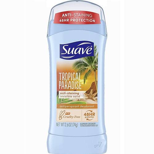 image_udLEZI4 مام ضد تعریق سواو زنانه Suave مدل Tropical Paradise حجم 75 گرم - Image 1